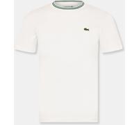 Lacoste Men's Tipped T-Shirt Blanc 001 M Male