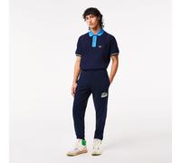 Lacoste Men's Unbrushed Fleece Slim Fit Joggers Bleu marine XS Male