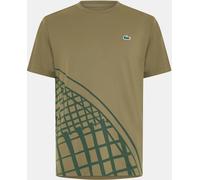 Lacoste Men's Us Open Short-Sleeve Performance T-Shirt Green E9F L Male