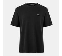 Lacoste Men's Waffle Pyjama Shorts Sleeve Top Noir 031 L Male