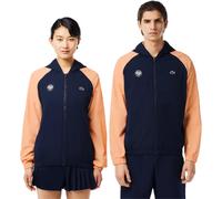 Lacoste Men's Water-Resistant Rain Anorak Navy Blue/Cina 2XS Male