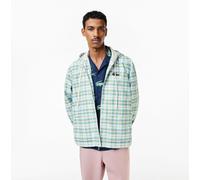 Lacoste Men's Waterproof Rain Anorak Farine/Multico 3XL Male