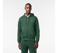 Lacoste Men's Zipped Fleece Hoodie Séquoia XS Male