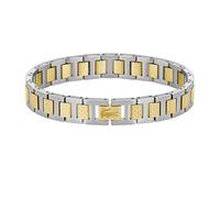 Lacoste Metropole Bracelets Acier inoxydable 2040556 - Homme - Quartz - Métalliques - Verre minéral
