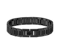 Bracelet Homme Lacoste Metropole - 2040119 Acier Noir Noir