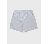 Lacoste Mid Length Striped Textured Swim Trunks men Swimwear blue|white taille: L