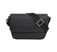 Lacoste Sacoche Mini Chantaco Cuir Noir