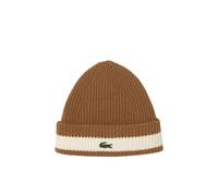 Lacoste Mixte Rb9883 bonnet, Cookie/Farine, Taille unique EU