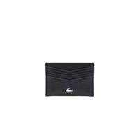 Lacoste Money Pieces Petit portefeuille en cuir pour homme, noir