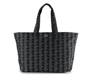 Lacoste Monogram Neocroc Sac de shopper XL 42 cm noir