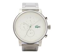 LACOSTE Montre à affichage analogique 'Replay' vert foncé / rouge / argent / blanc, Taille One Size