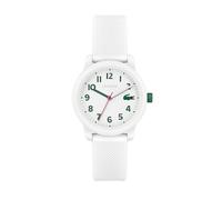 Lacoste Montre à Mouvement à Quartz Trois Aiguilles pour Enfants Collection LACOSTE.12.12 Kids avec Bracelet en Silicone