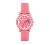 Lacoste Montre à Mouvement à Quartz Trois Aiguilles pour Enfants Collection LACOSTE.12.12 Kids avec Bracelet en Silicone