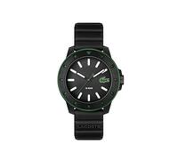 Lacoste Montre à Mouvement à Quartz Trois Aiguilles pour Homme Collection Lacoste.12.12 Scuba avec Bracelet en Silicone Noir - 2011412