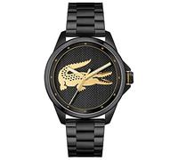 Lacoste Montre Analogique à Quartz pour Homme avec Bracelet en Acier Inoxydable Noir - 2011175