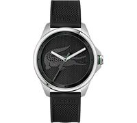 Lacoste Montre Analogique à Quartz pour Homme Collection Le Croc avec Bracelet en Silicone Noir - 2011156