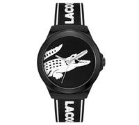 Lacoste Montre Analogique à Quartz pour Homme Collection NEOCROC avec Bracelet en Silicone Noir - 2011185