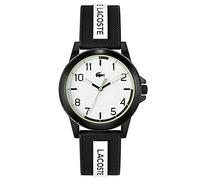 Lacoste Montre Analogique à Quartz pour la Jeunesse Collection Rider avec Bracelet en Silicone Noir - 2020141