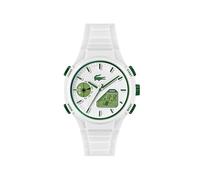 Lacoste Montre analogique-numérique avec chronographe pour Homme, Collection LC33, avec Bracelet en Silicone Noir - 2011516