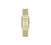 Lacoste Montre analogique pour Femme avec Bracelet doré Jaune