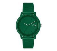 Lacoste Montre analogique pour Homme Collection Lacoste.12.12 avec Bracelet en Silicone/Caoutchouc Noir - 2011444