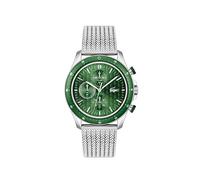 Lacoste Montre Chronographe à Quartz pour Homme avec Bracelet en Acier Inoxydable argenté - 2011255