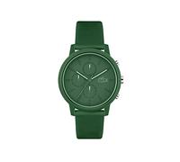Lacoste Montre Chronographe à Quartz pour homme Collection Lacoste.12.12 avec Bracelet en silicone