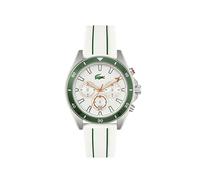 Lacoste Montre Chronographe à Quartz pour Homme Collection MAINSAIL avec Bracelet en Acier Inoxydable ou en Silicone