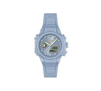 Lacoste Montre Quartz Multifonction Analogique-Digitale pour Femme Collection LC33 avec Bracelet en Silicone Bleu - 2001431
