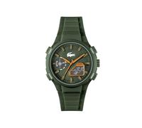 Lacoste Montre Quartz Multifonction Analogique-Digitale pour homme Collection LC33 avec Bracelet en silicone