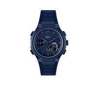 Lacoste Montre Quartz Multifonction Analogique-Digitale pour Homme Collection LC33 avec Bracelet en Silicone Bleu Marin - 2011448