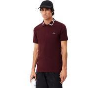 Lacoste - "Movement" Polo piqué pour homme Étroit GT6364 (M) (Rouge Bordeaux)