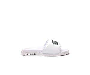 Lacoste Mules Croco DUALISTE 0922 2 CFA pour femme, Wht Dk Gren, 37 EU