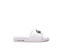 Lacoste Mules Croco DUALISTE 0922 2 CFA pour femme, Wht Dk Gren, 40.5 EU