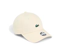 FEMALE 9FORTY Lacoste x New Era Plain Cotton Cap beige ONE SIZE