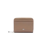 Lacoste NF4764DZ Portefeuille zippé pour femme Taupe, taupe, Western