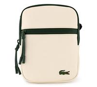 Lacoste NH3307LV, Crossover Bag Homme, Farine Vert 132 Noir, Taille Unique