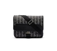 Lacoste Nh4411lx Sac monogramme pour homme Noir Gris Taille unique, monogramme, noir, gris, Taille unique