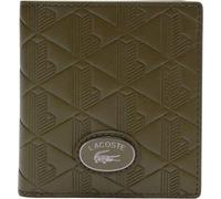 Lacoste - "Nomogramme" Portefeuille en cuir Logo GT6981 (Taille unique) (Vert)