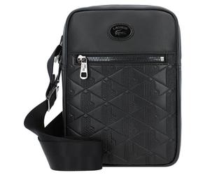Lacoste Nomogramme Sac à bandoulière Cuir 16 cm noir