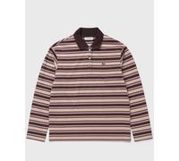 Lacoste Oversized Striped Long Sleeved Polo Shirt women Shirts & Blouses multi taille: S