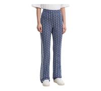 Lacoste - Pantalon de survêtement évasé à monogramme - Femme - Pantalons - Bleu - Taille: 42 FR