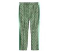 LACOSTE Pantalon vert / noir / blanc, Taille 35-36