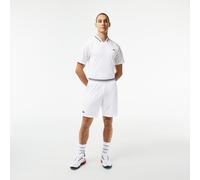 Lacoste Paris Regular Fit Croc Shorts Blanc XS Male