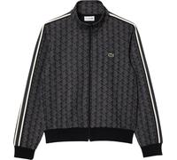 Lacoste Paris Veste de survêtement jacquard zippée, Noir M