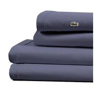 Lacoste Parure de lit en Coton, Indigo Vintage, lit Double