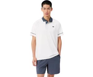 Lacoste Performance Djokovic Polo Blanc/Gris M