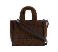 Lacoste - Petit Sac Cabas Heritage - Femme - Sacs - Brun - Taille: ONE Size