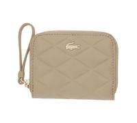 Lacoste - Petite Maroquinerie Crocodelle en Cuir - Femme - Accessoires - Beige - Taille: ONE Size