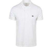 Lacoste Polo de sport pour homme – coupe régulière, manches courtes, blanc – 3XL
